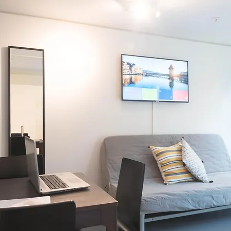 Hitrental Allmend Standard Studios Lucern Exteriér fotografie